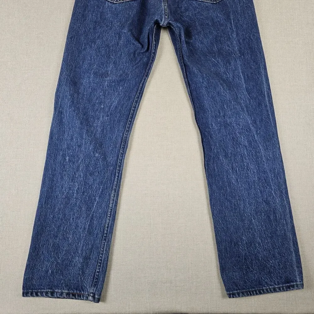 Vintage Levis 501 XX Denim Blue Jeans Men's 33×30 (32×30) 80's 90's Made In USA